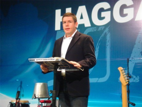 Pr. Ed René Kivitz ministrando durante o Congresso Haggai 2009