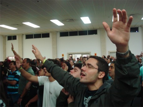 Louvor durante o Congresso Haggai 2009