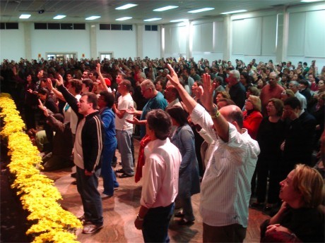 Louvor durante o Congresso Haggai 2009