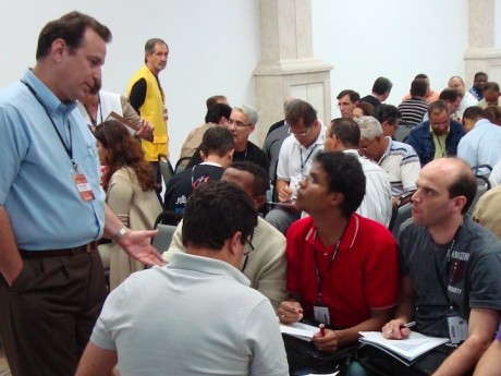 Atividade em grupo no Seminário Nacional 2009