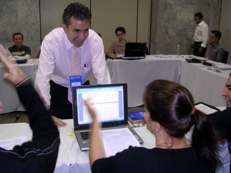 Docente Nacional, Sérgio La Luna, no Seminário Nacional 2008