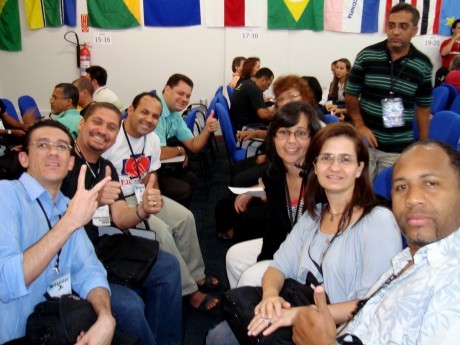Grupo de Participantes do Seminário Nacional em 2008