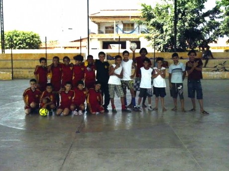 Outro time de futsal do Projeto AVIVARTES