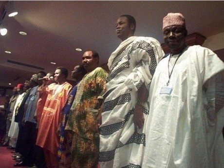 Grupo de Africanos no Seminário Internacional em Maui