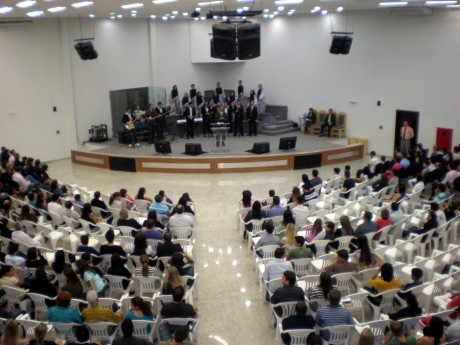 Templo da Igreja em Sinop, com capacidade para mil pessoas