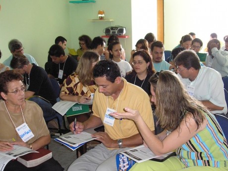 Participantes em um Seminário Local em Santa Bárbara D'Oeste em 2009