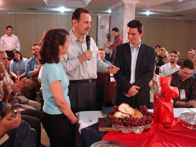 Palavra de agradecimento do diretor executivo do Haggai