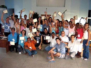 Depois da entrega dos Certificados, uma pose para a foto!