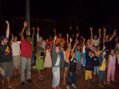 Culto em praça pública
