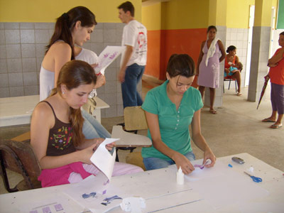 Preparação: triagem e material didático