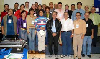 Participantes na Igreja Batista do Sul, em Bauru, SP