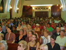 Templo da Igreja Presbiteriana de Copabana no dia da posse dos novos imortais