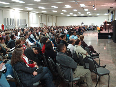 Foto panorâmica dos participantes do Congresso
