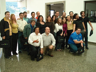 Igreja Batista Betel de São Paulo, parte do grupo total de 41 participantes 
