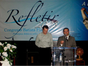 Ebenézer com pastor Vanderlei Batista Marins