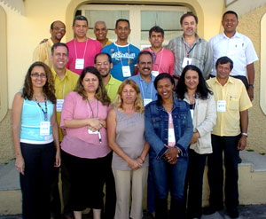 Foto oficial do grupo de participantes