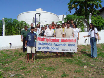 Campanha de conscientização junto a moradores e turistas