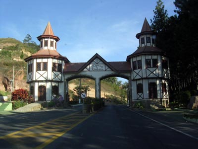 Gate de entrada de Águas de Lindóia