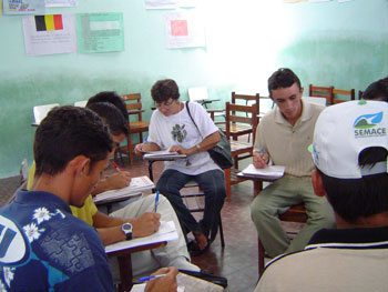Treinamento dos participantes