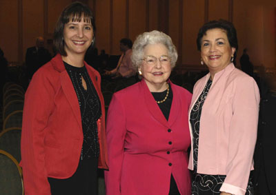 Eliane Mendes, Christine Haggai e Marta Bittencourt