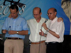 Ebenézer, Nilson e Valdo Romão