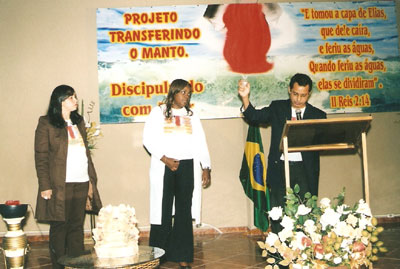 Palavra do pastor de Nova Iguaçu no lançamento do projeto Transferindo o Manto