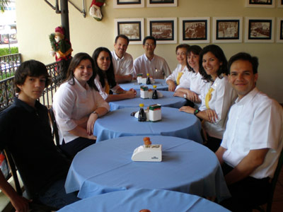 Almoço da equipe
