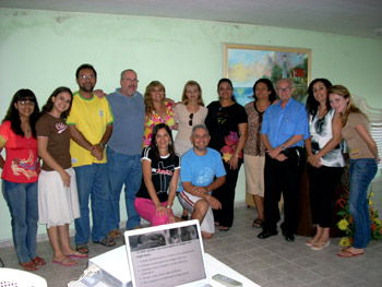 Participantes do curso da Igreja Verbo da Vida