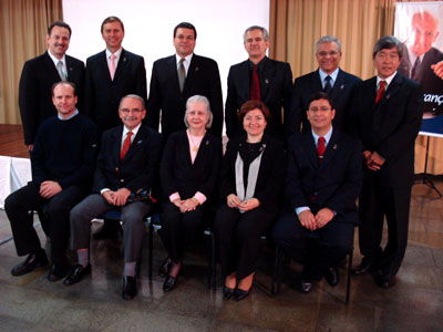 Loisette compondo o corpo de conselheiros do Instituto Haggai do Brasil
