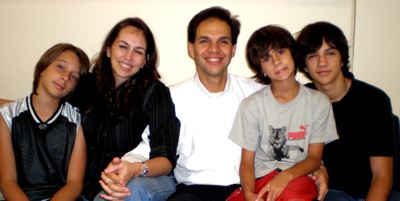 Victor, Natália, Christian, Vinicius, Arthur