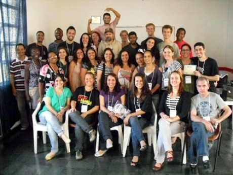 Turma de participantes dos LOCs em parceria com JOCUM e graduados do Haggai 
