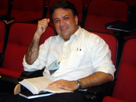Momento no salão das plenárias 