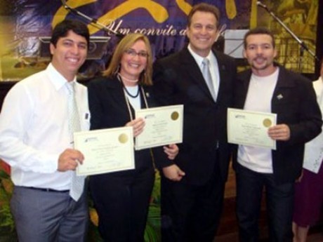 Mário Franco, Bianca Canêdo, Ebenézer Bittencourt e Joelson Pereira 