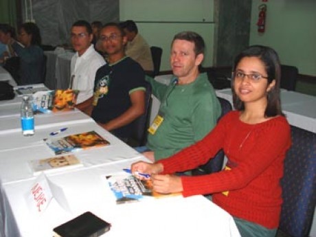 Rosineide em sala de aula - Turma B