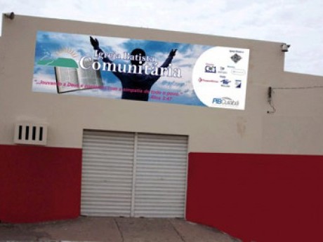 Fachada principal da Igreja Batista Comunitária de Cuiabá