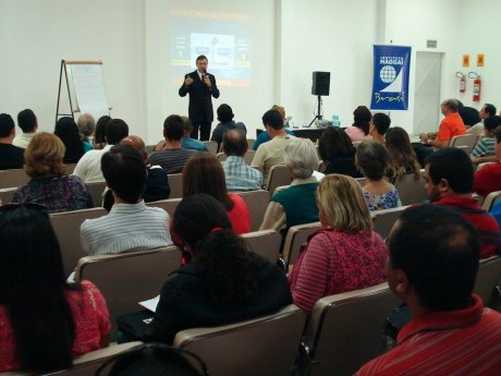David Urbat no workshop de finanças
