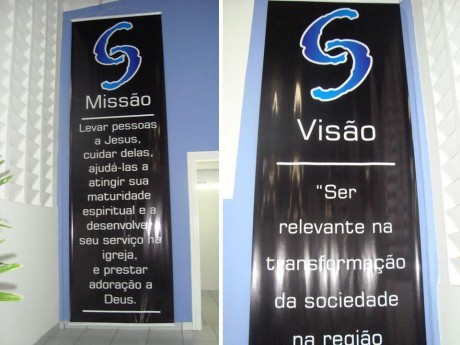 Missão de ganhar almas e visão de ser relevante na sociedade