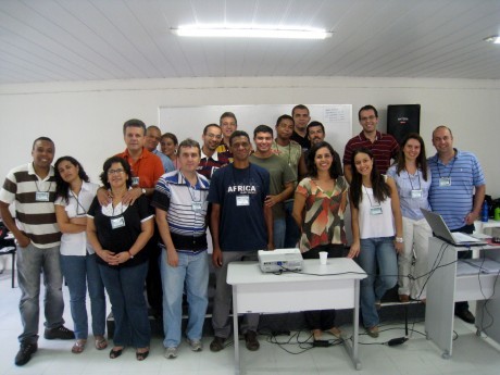 Primeira turma do projeto: Dia 20 de março de 2010 