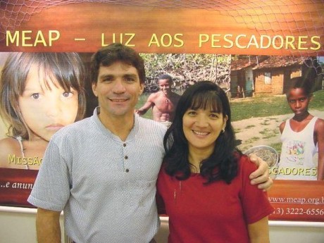 Márcio e Damaris no encontro da SEPAL