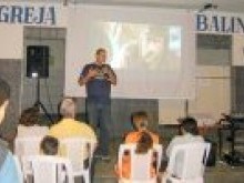 Graduado em campanha evangelística.